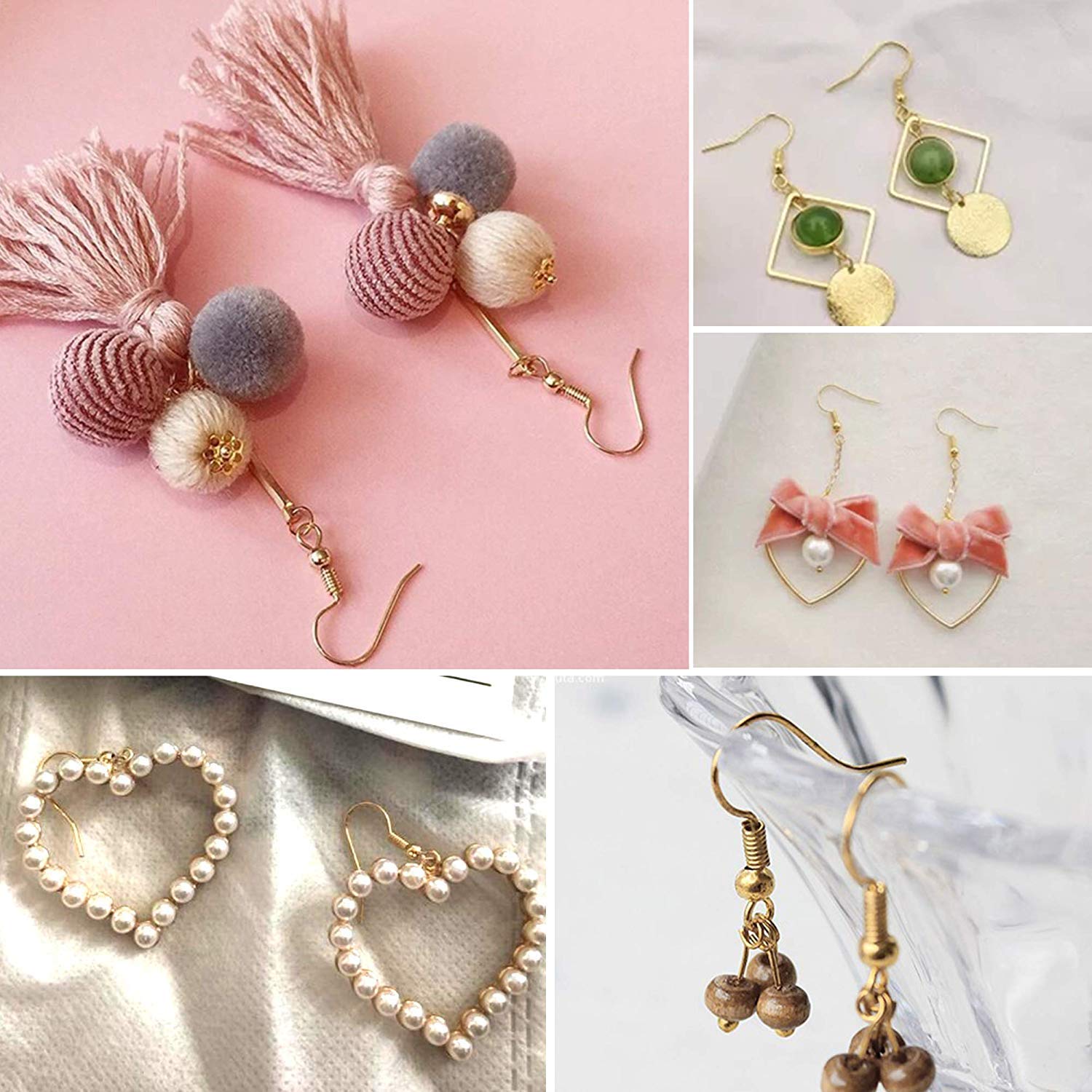 ハンドメイドピアス部品 25点セット